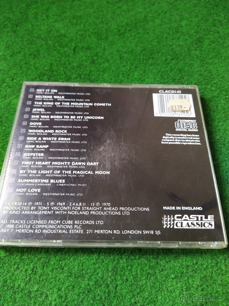 Rezervace CD T.REX - Bolan Boogie - 2