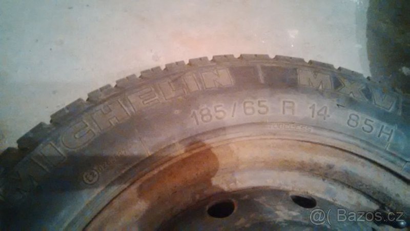 Michelin MXV 185/65 R14 85H a Sava Eskymo S3 185/65 R14 88T - 2