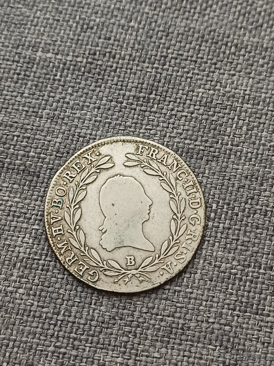 20 krejcar 1803 B - 2