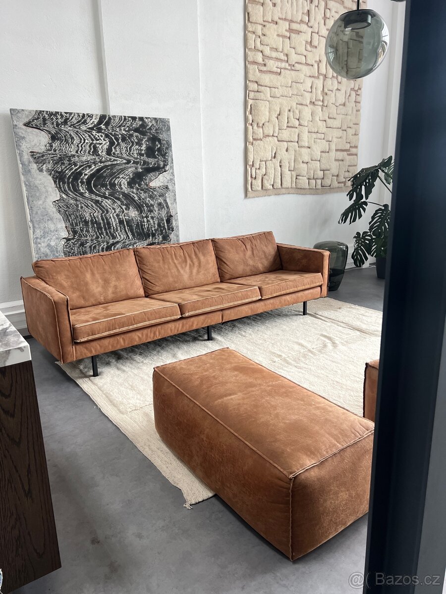 Koňaková sedačka BePureHome - super stav - gauč - 2