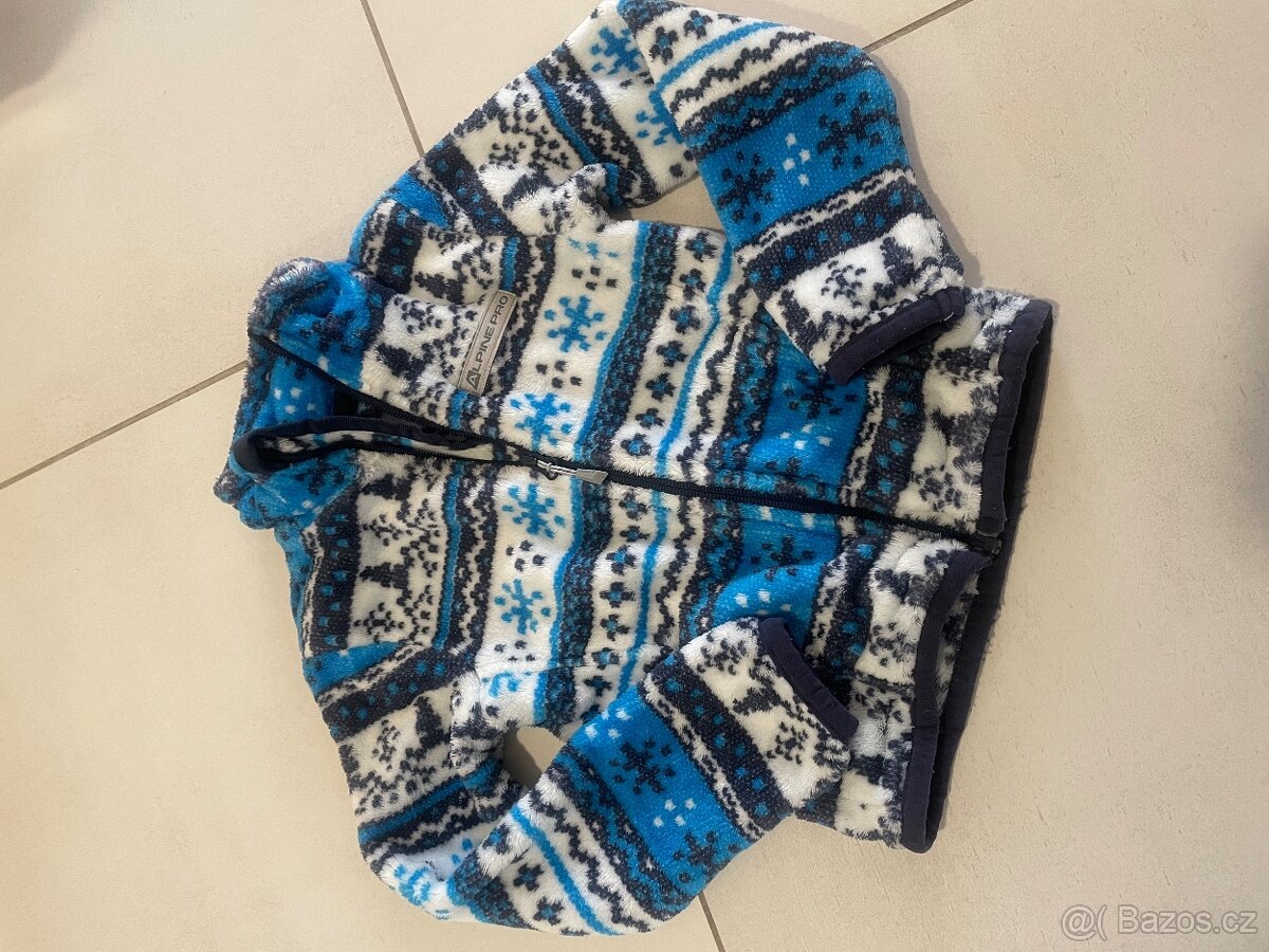 Dětská fleecová mikina Alpine Pro se Supratherm - 2