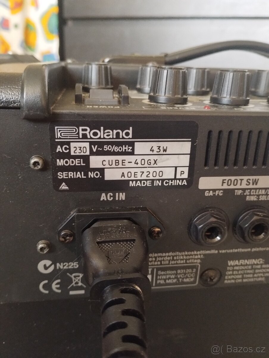 Roland Cube 40GX kombo prvotřídní kvality - 2
