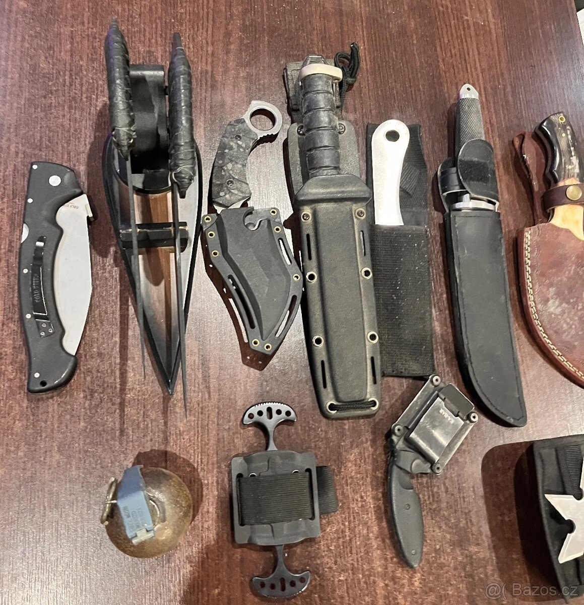 Sbírka nožů – Cold Steel, United Cutlery, karambit + M228 - 2