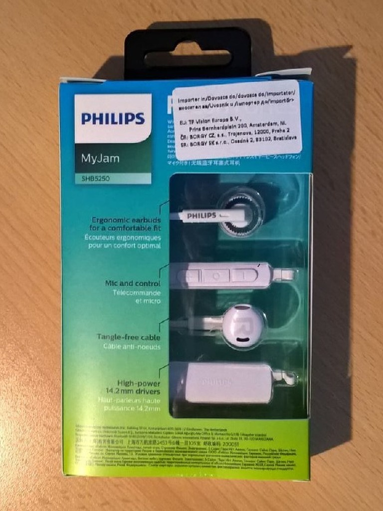 Bezdrátová sluchátka PHILIPS MyJam SHB5250WT - 2