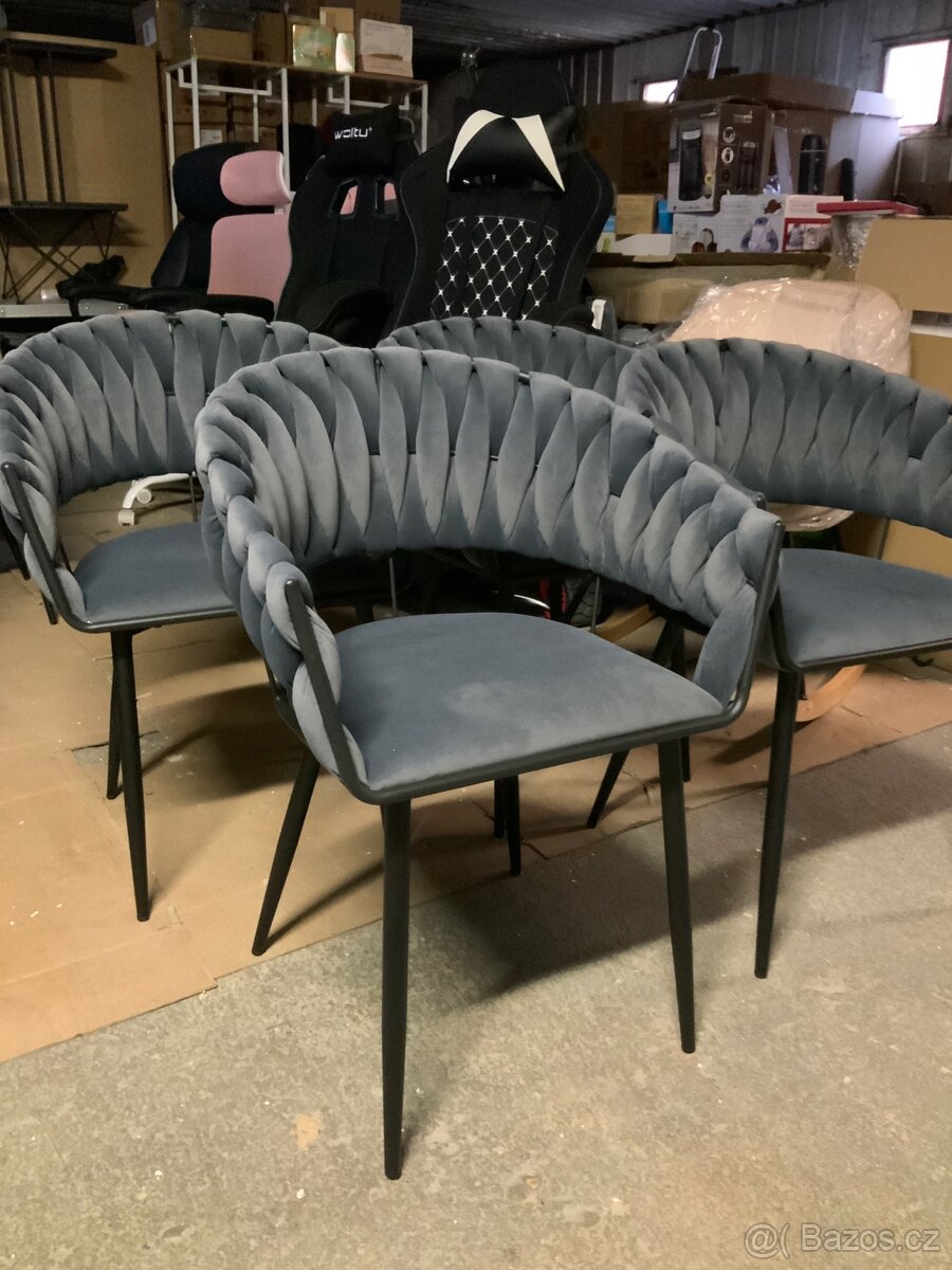 Kuchyňské židle, sada 4 ks - 2