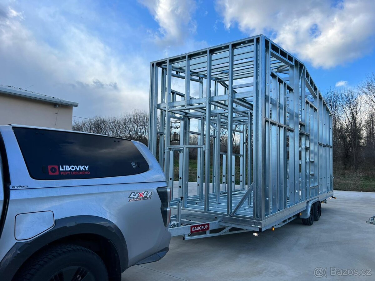 Tinyhouse - špičková konstrukce s přívěsem pro dokončení - 2