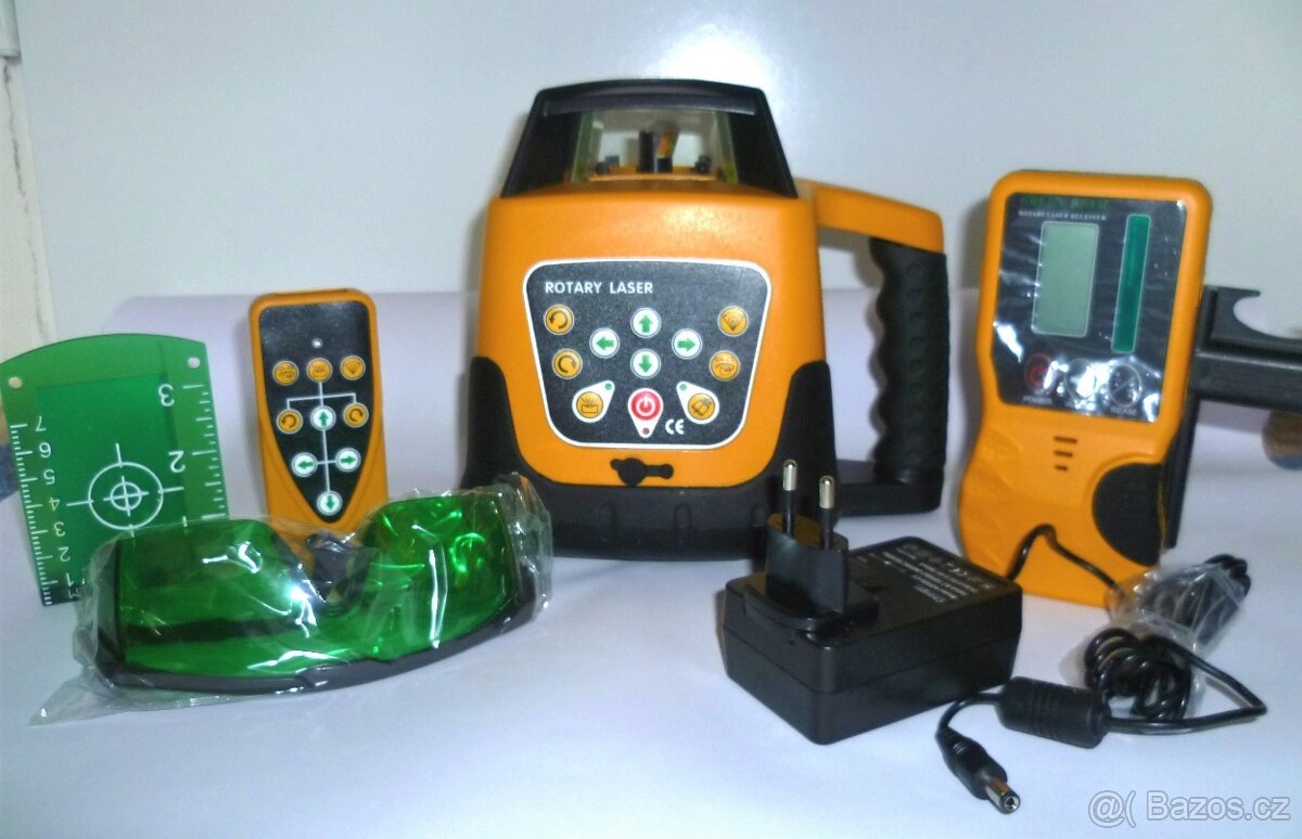 Rotační laser Basic HVS ZELENÝ + DOKLAD a ZÁRUKA - 2