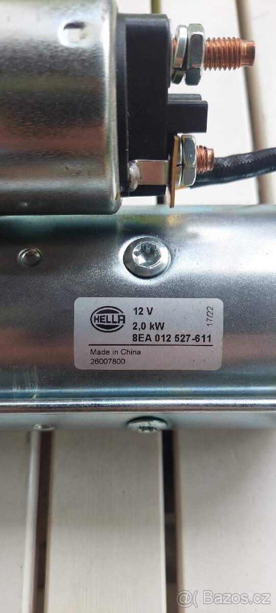 Startér Hella 2kW 12V - 2