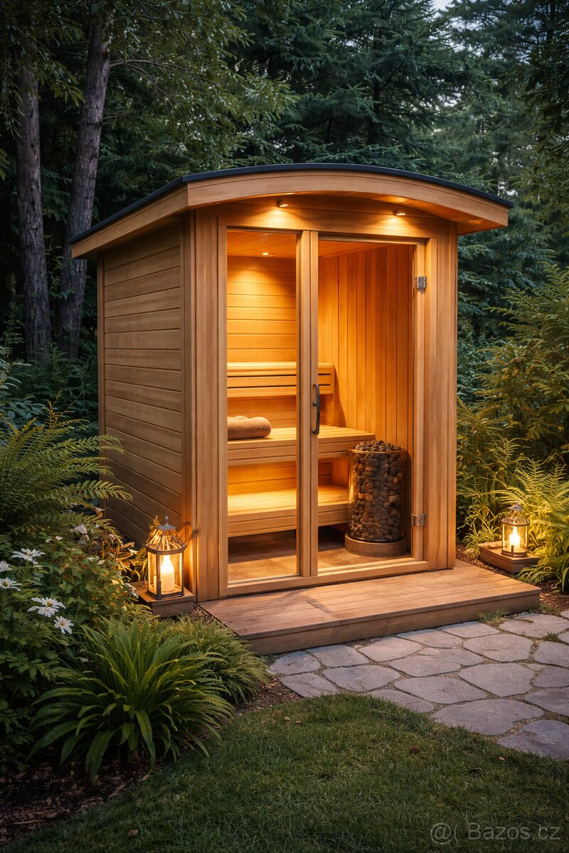Sauna vnitřní i venkovní - 2