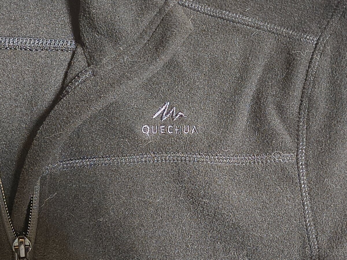 fleece mikina na zip/druhá vrstva/ Quechua S - 2