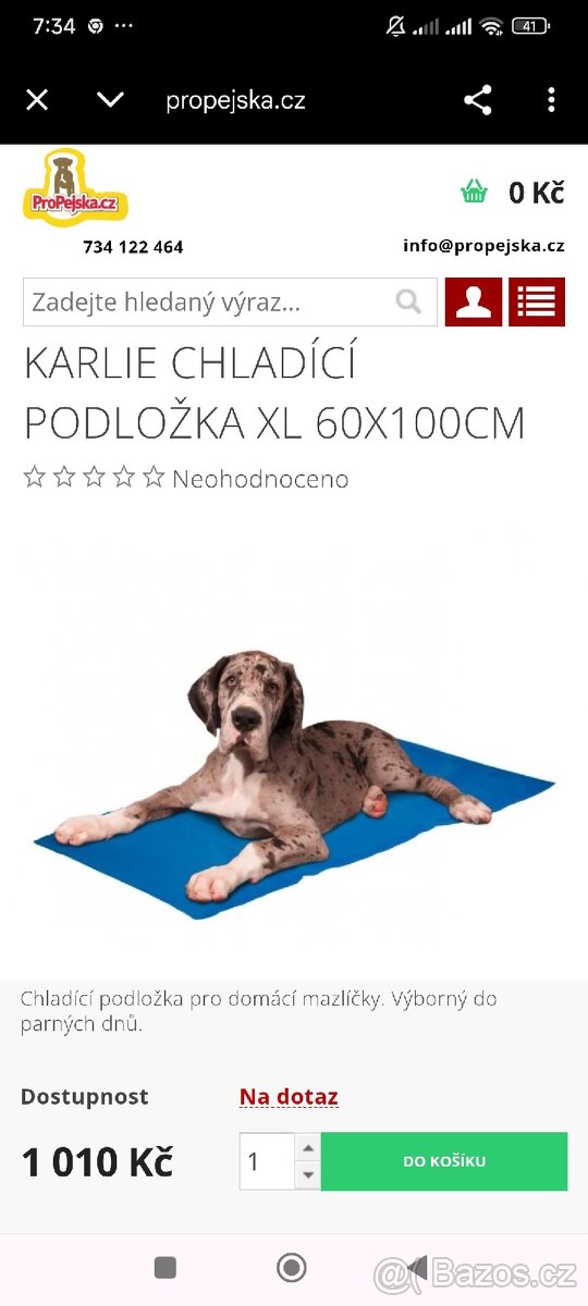 Chladící podložka pro psa - 2