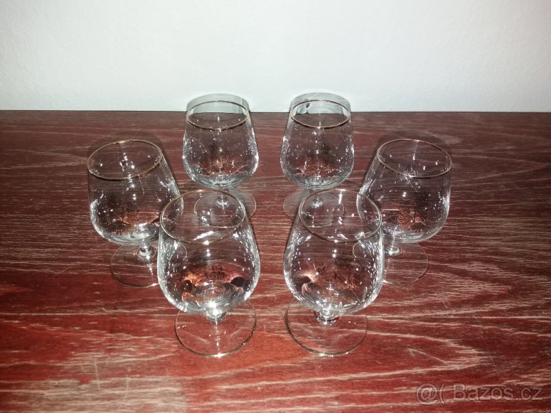 Sklenice na stopce, skleničky a další - 2