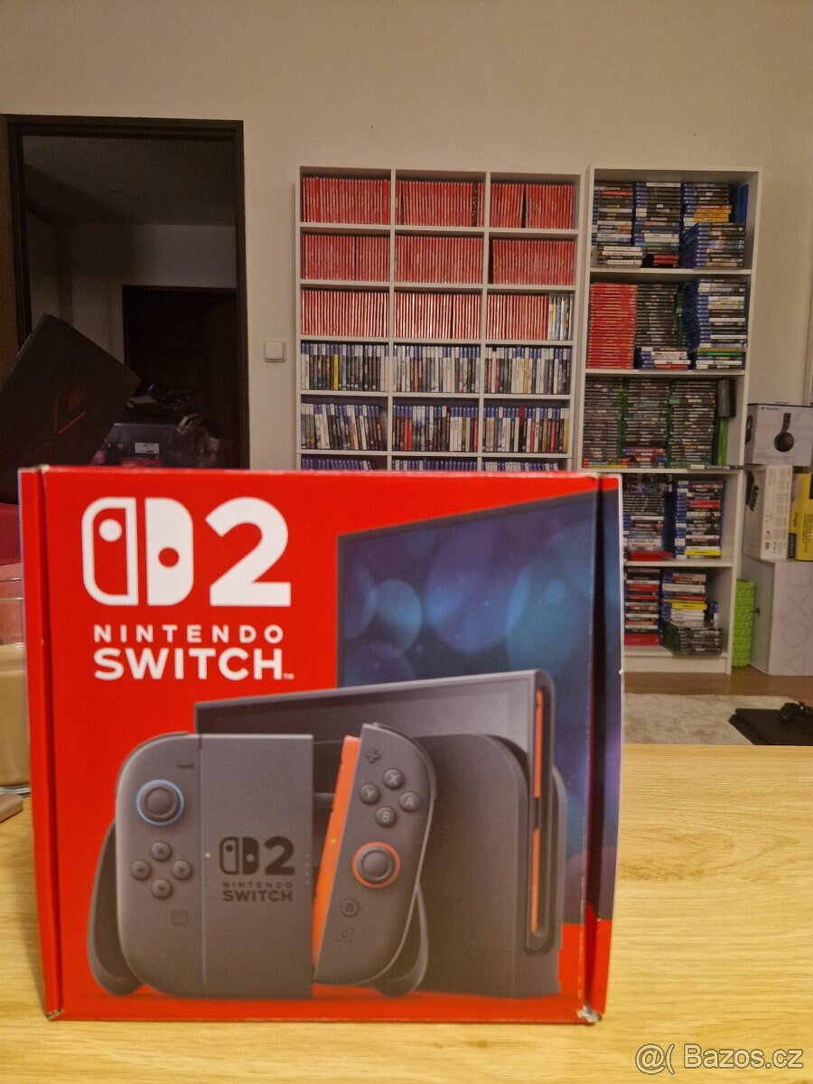 Nintendo Switch 2, zánovní, perfektní stav - 2