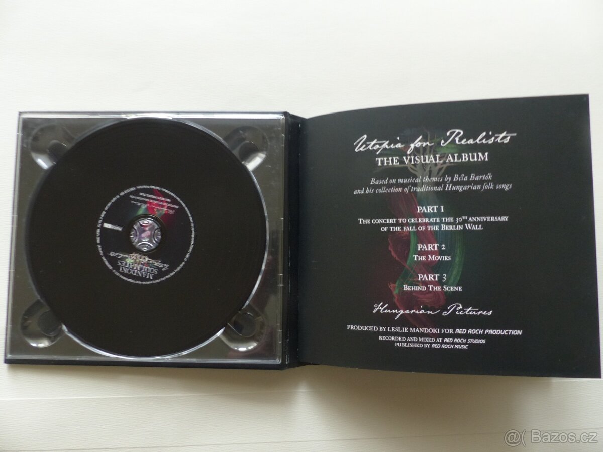 Mandoki Soulmates : Utopia for Realists - CD + Bluray - 2