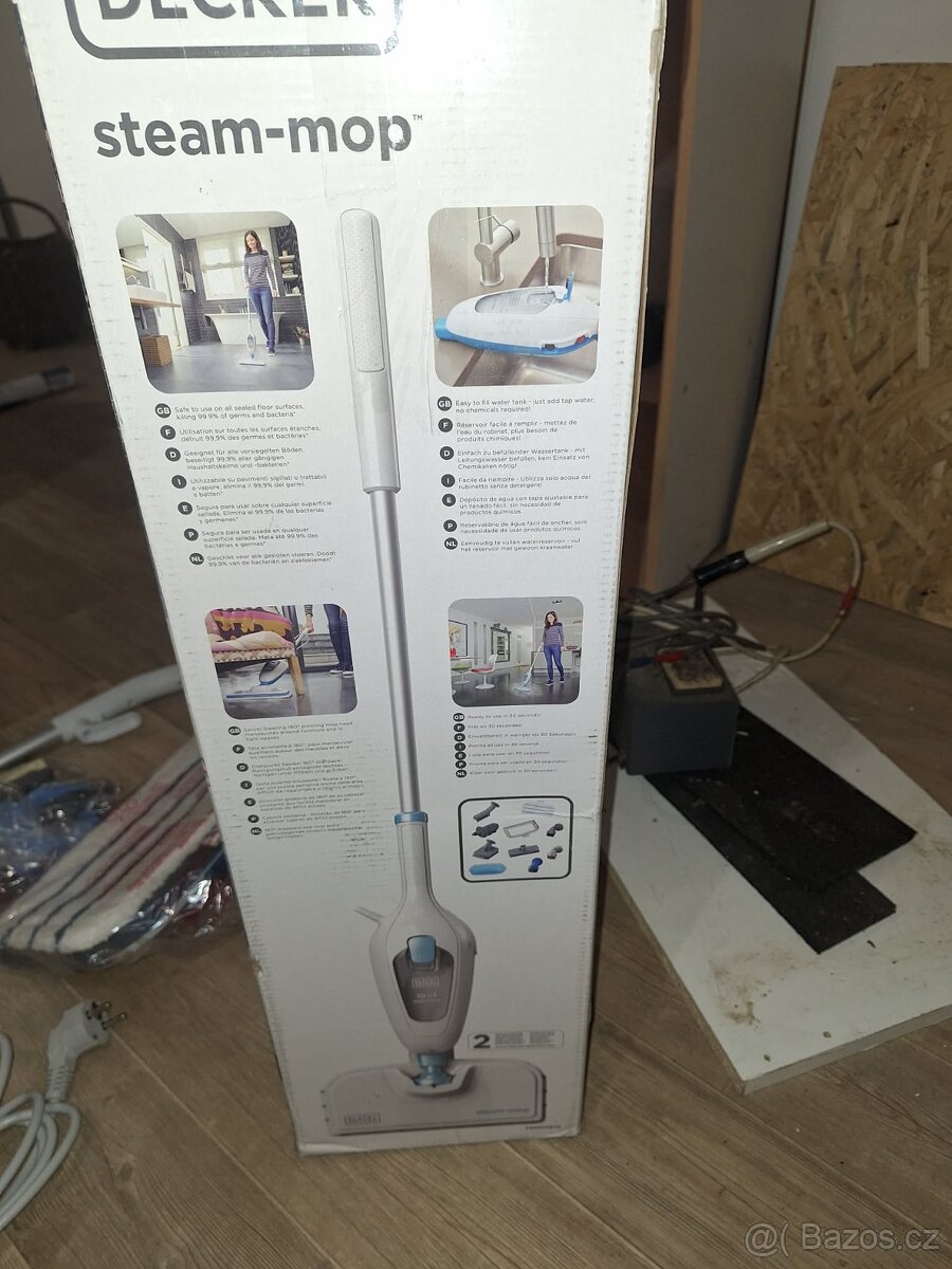 Parní mop značky Black+Decker - 2