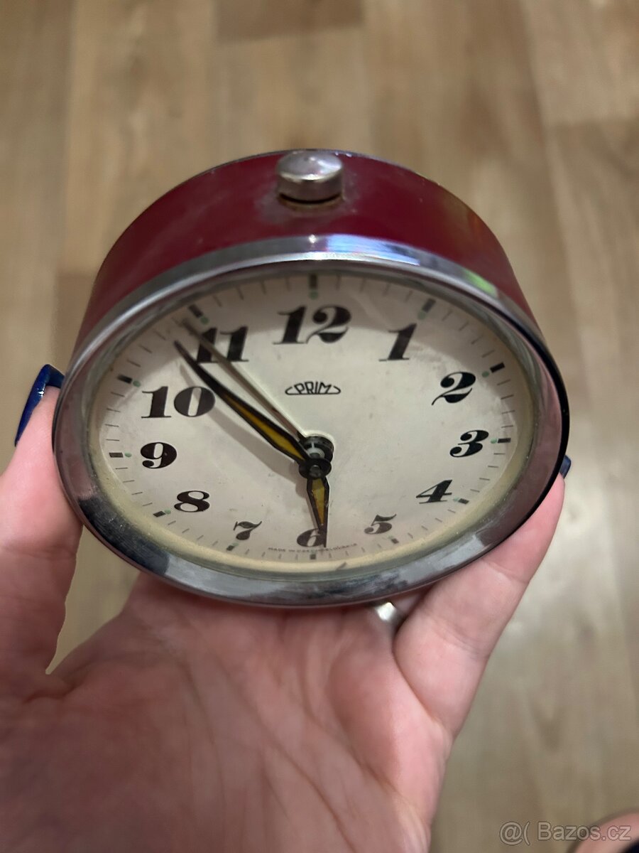 Budík PRIM funkční 600,- - 2