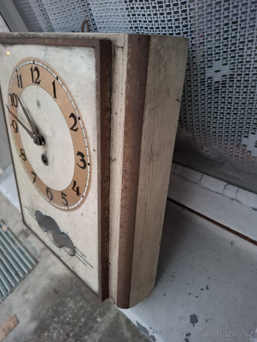Retro nástěnné hodiny - 2