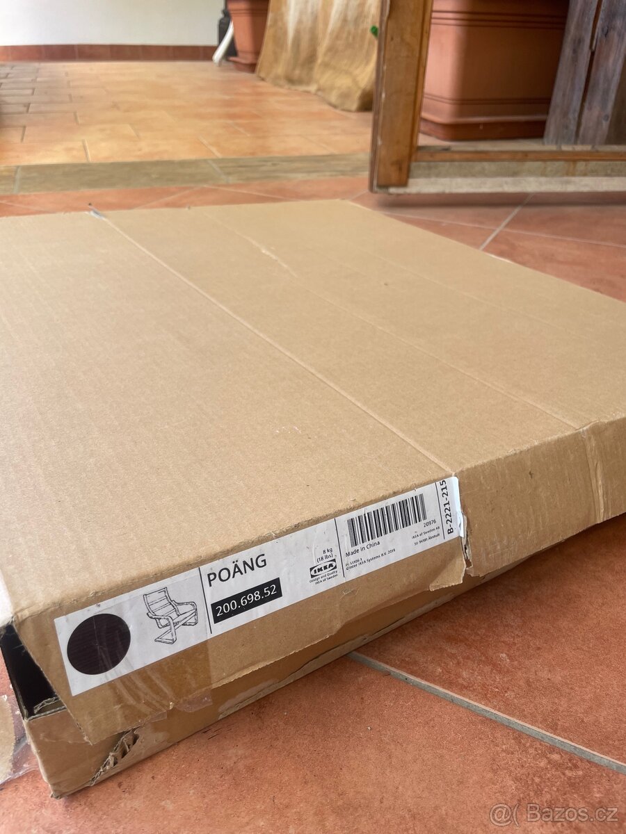 POÄNG Rám křesla, černohnědá - 2