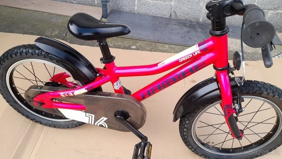 Alu dětské kolo HAIBIKE 16" - 2