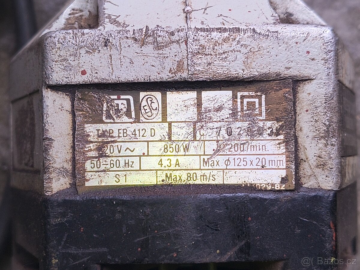 Přímá bruska NAREX EB 412 D - 2
