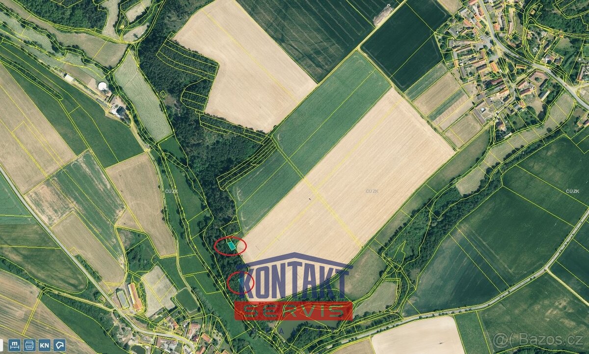 Prodej unikátních lesních pozemků v katastrálním území Hodyn - 2