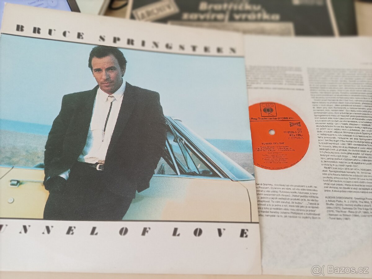 PRODÁM LP DESKU BRUCE SPRINGSTEEN TUNNEL OF LOVE - 2