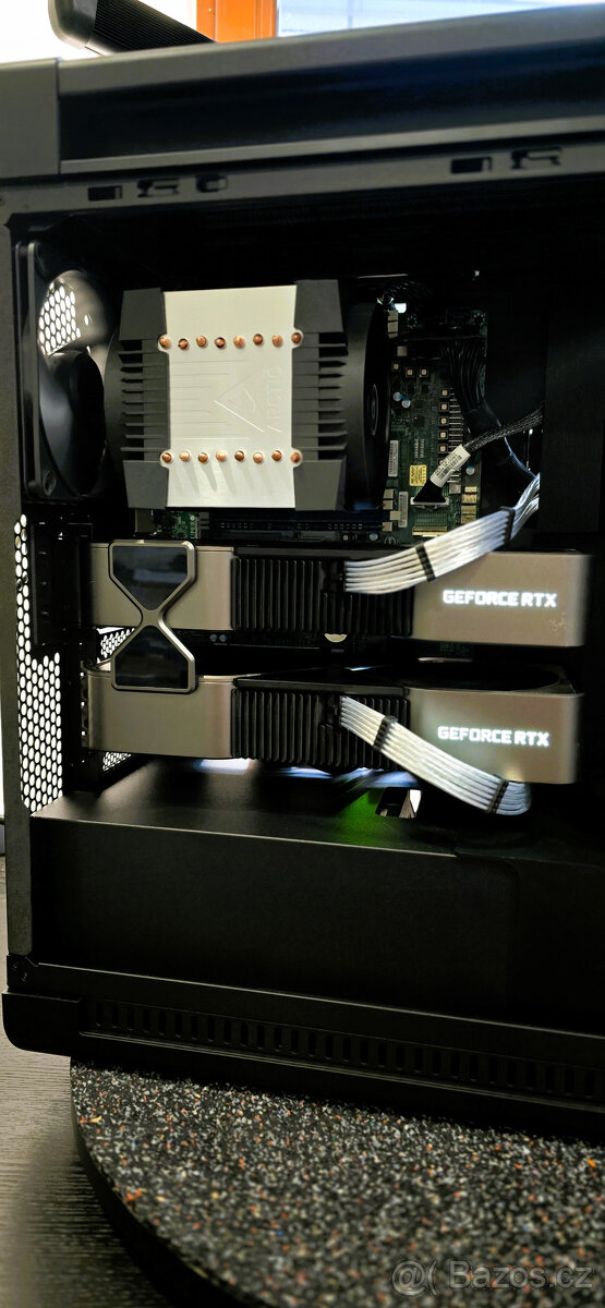 Ai Workstation 2x RTX 3090 AMD Epyc 32Core 128GB RAM 4TB SSD - 2