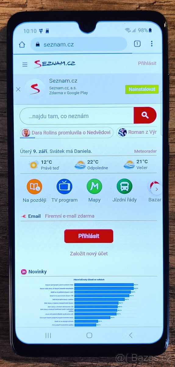 Samsung Galaxy A51,4/128GB,plně funkční - 2