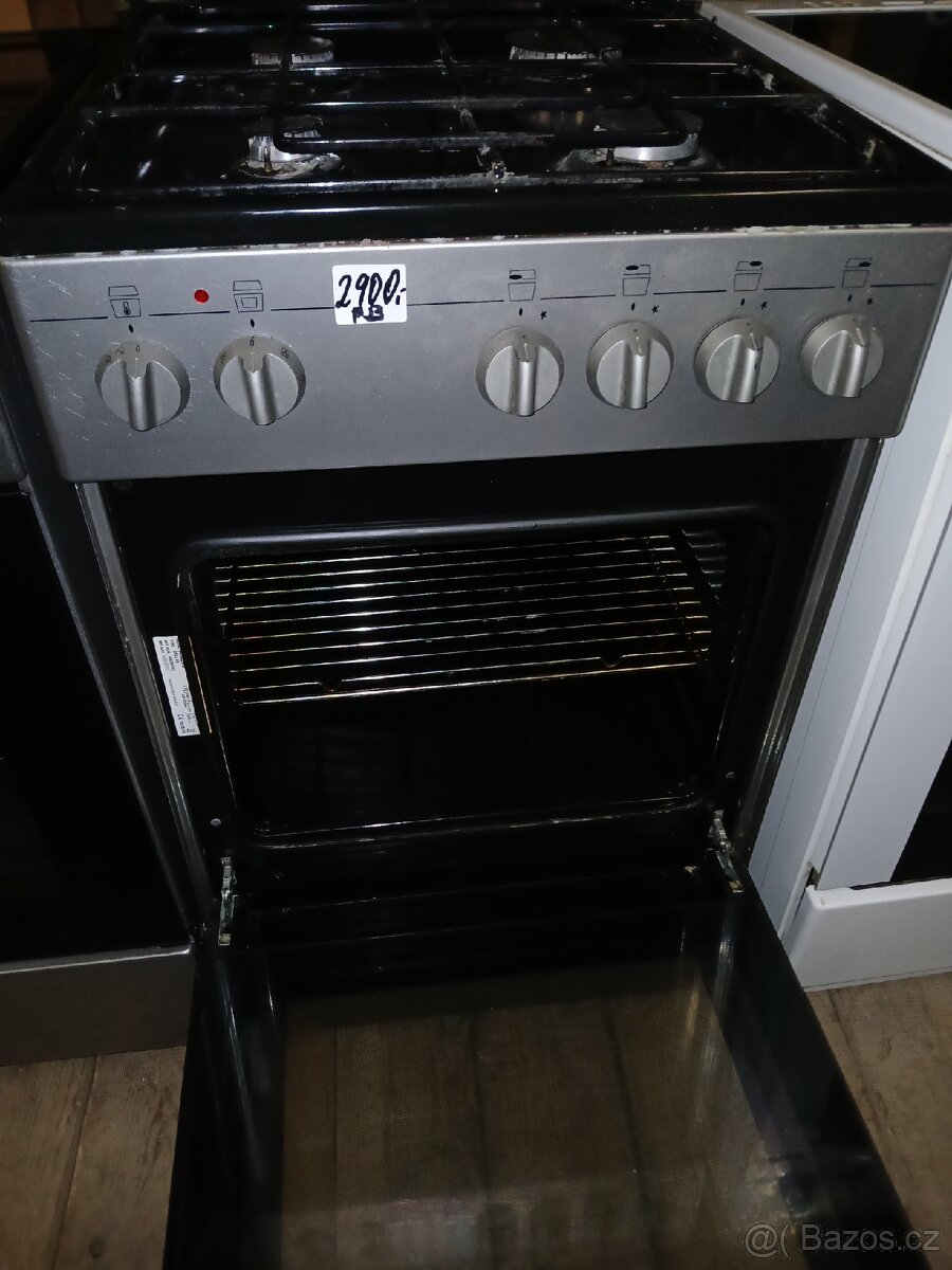 Plynový sporák kombinovaný na PB - 2