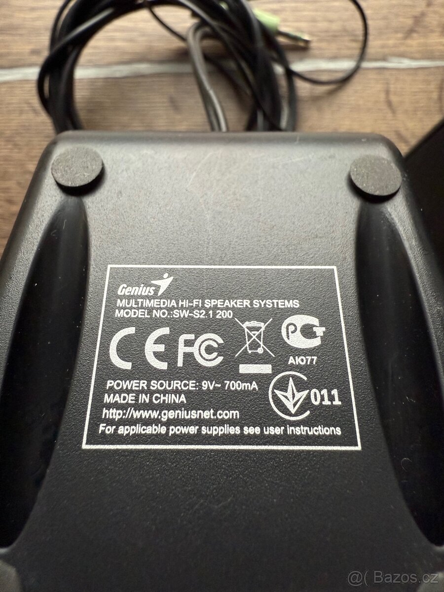 Reproduktory Genius SW-S2.1 200 - 2