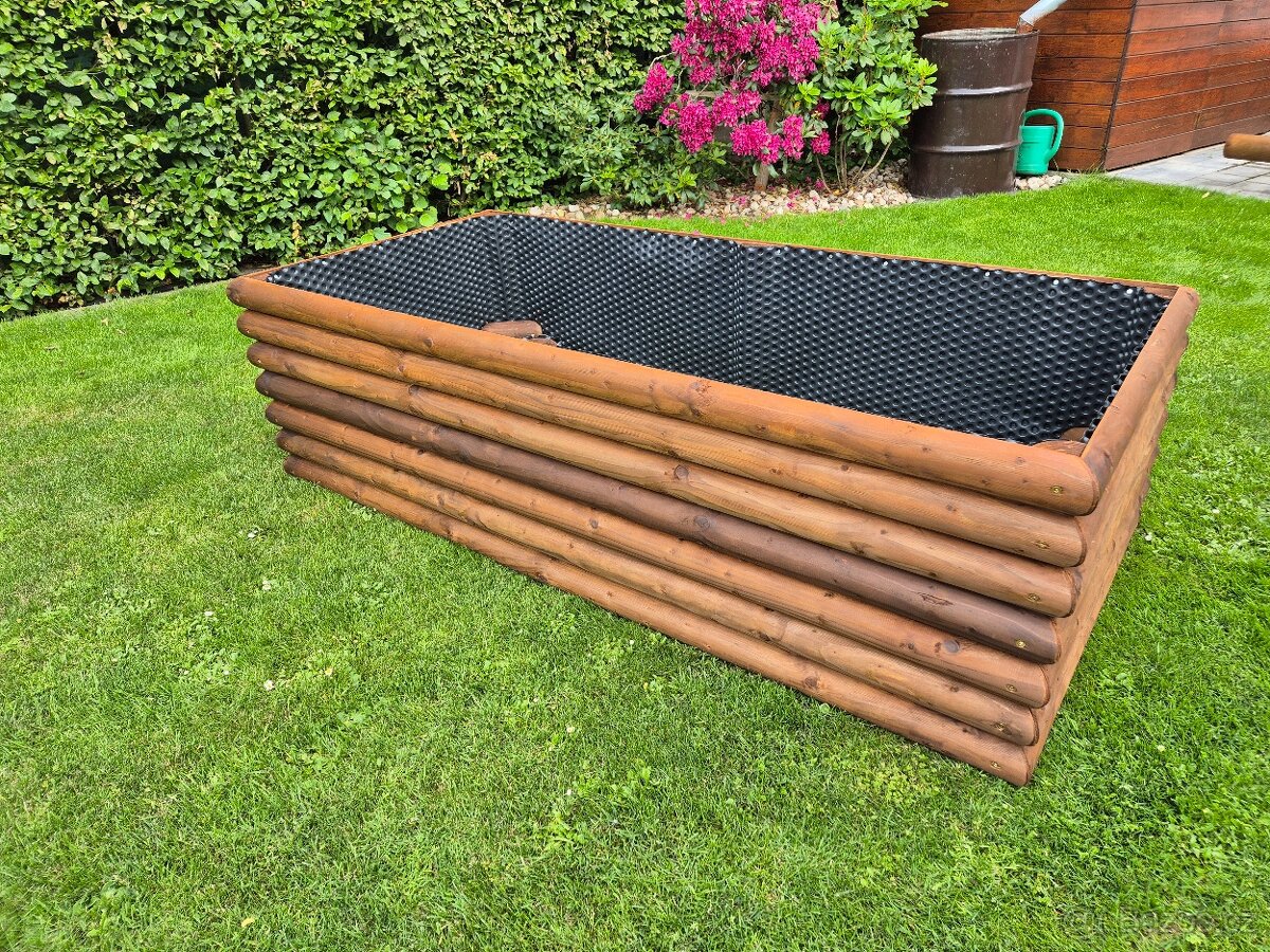 Nadzemní (vyvýšený) záhon o rozměru 190x90cm v.56cm - 2ks - 2