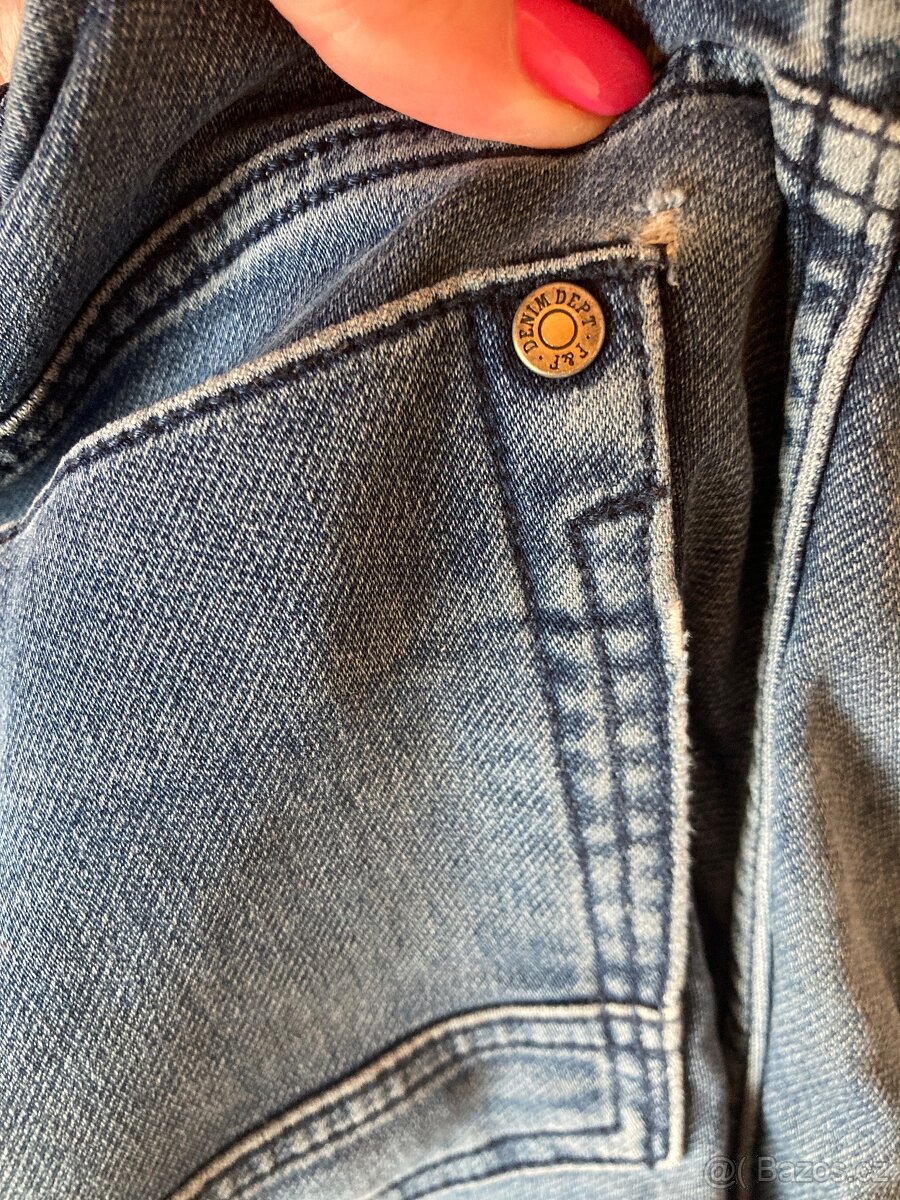 Džíny F&F modré vel.11-12 let - 2