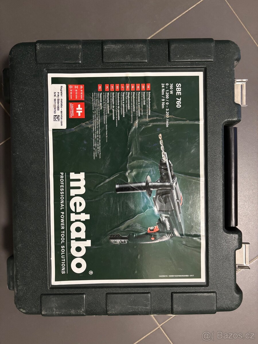 Vrtačka Metabo SBE 760 - 2