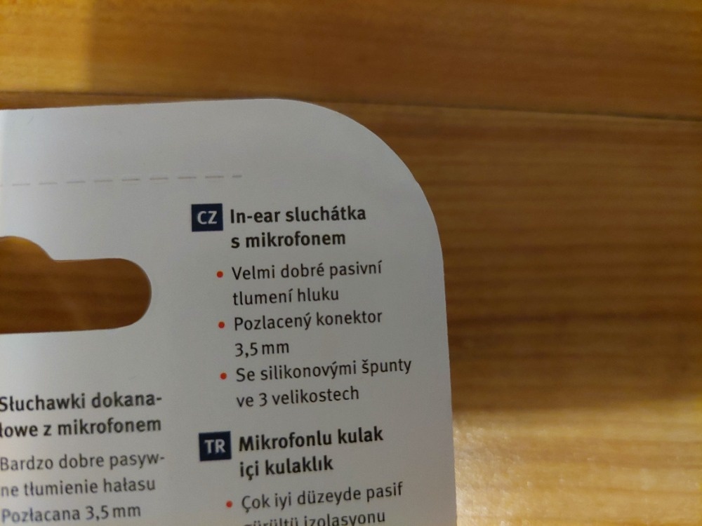 Nová sluchátka s mikrofonem - kvalitní německá značka SLEVA - 2