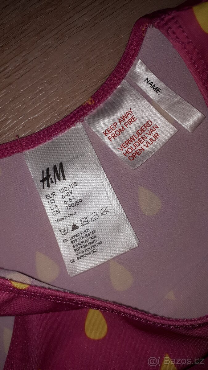 Kostým Jahůdky H&M vel. 110/116 nový - 2