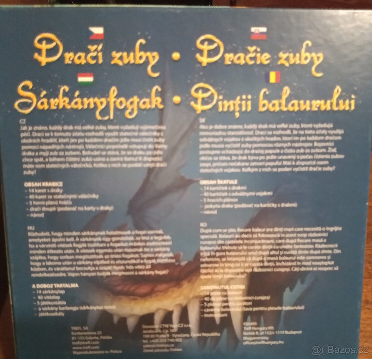 Společenská stolní hra Dračí zuby Nova - 2