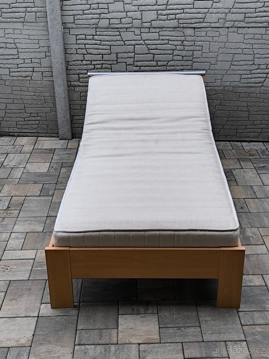 Prodám postel + Matrací 90cm x 200cm - 2