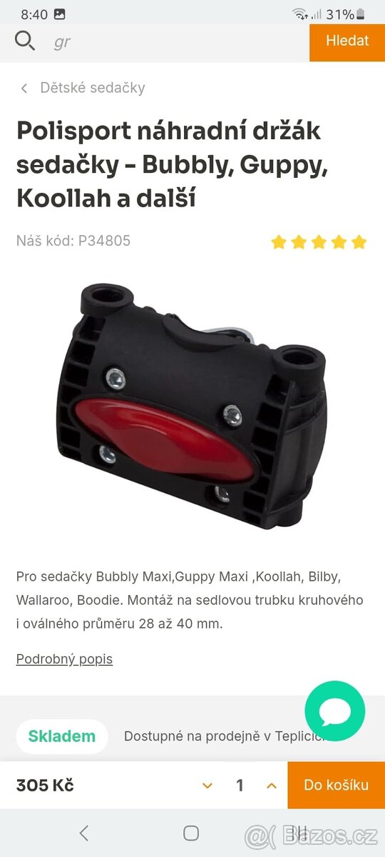 Sedačka polisport - 2