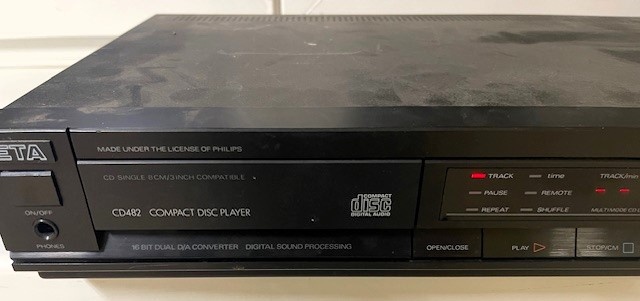 HIFI CD přehrávač ETA CD482 (Philips CD482) 43 old school - 2