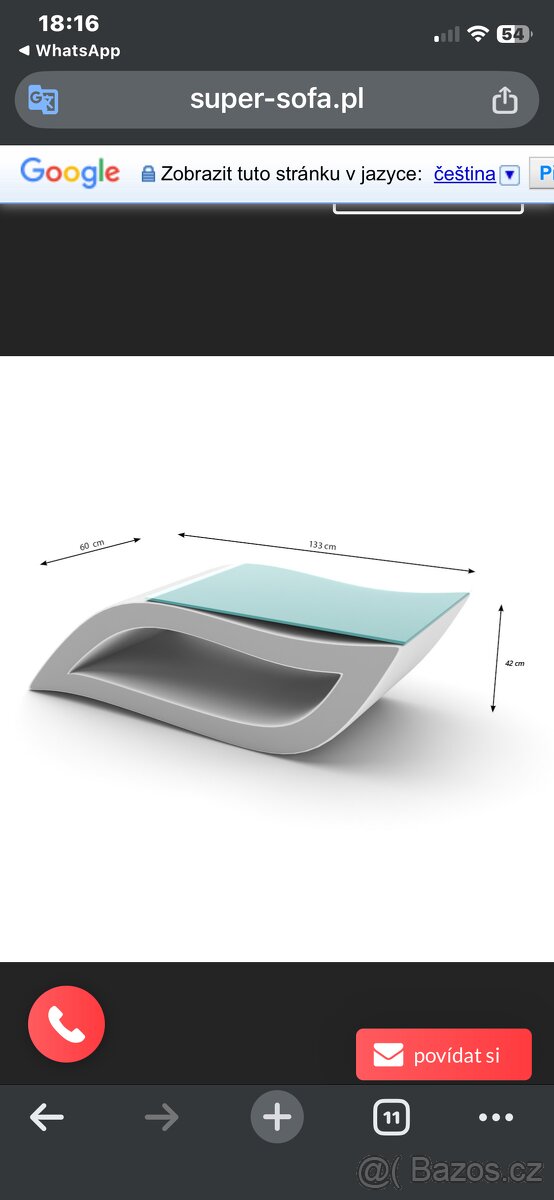 Konferenční stolek - 2
