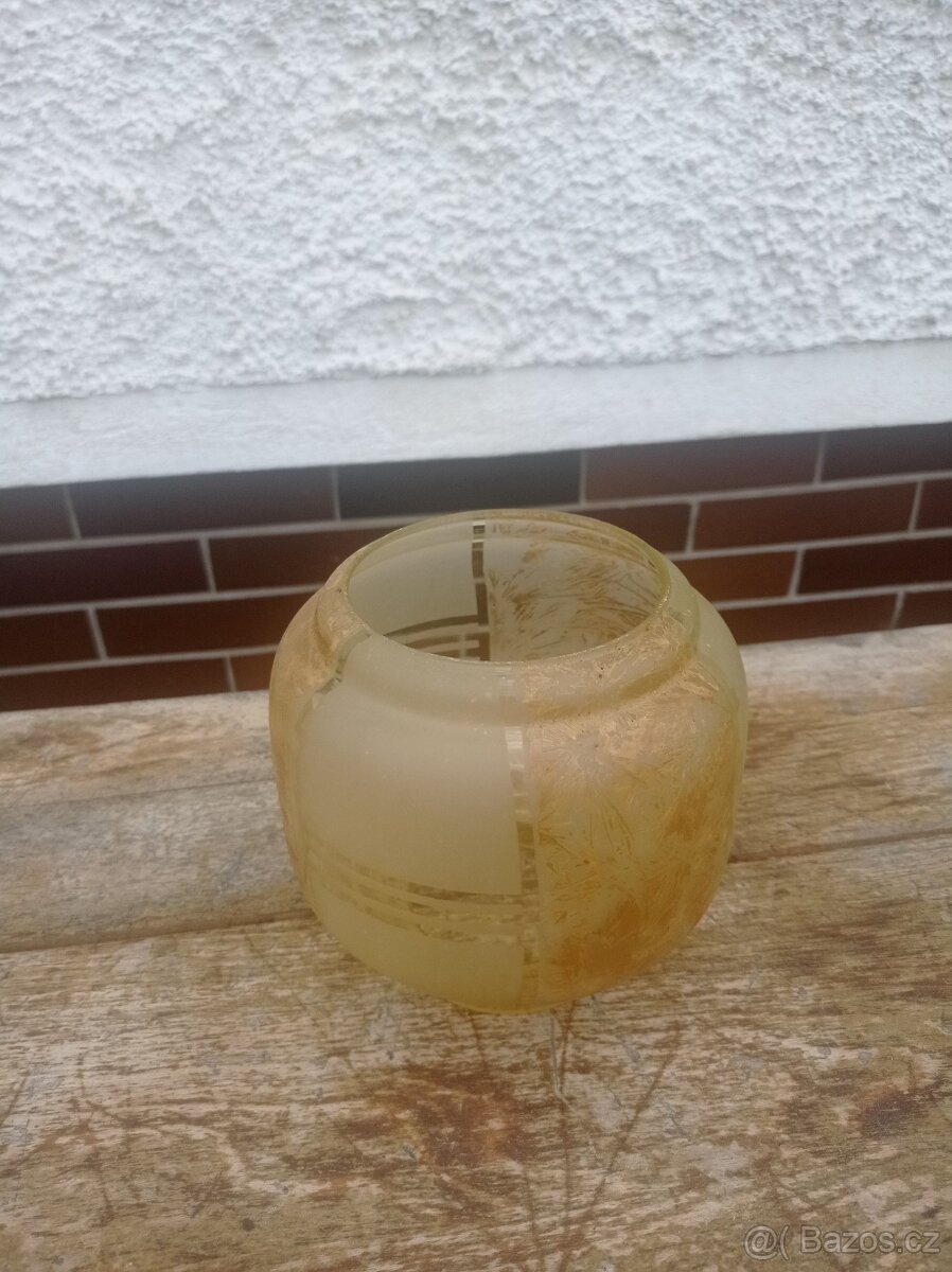 Lustr mosazný starožitný - 2