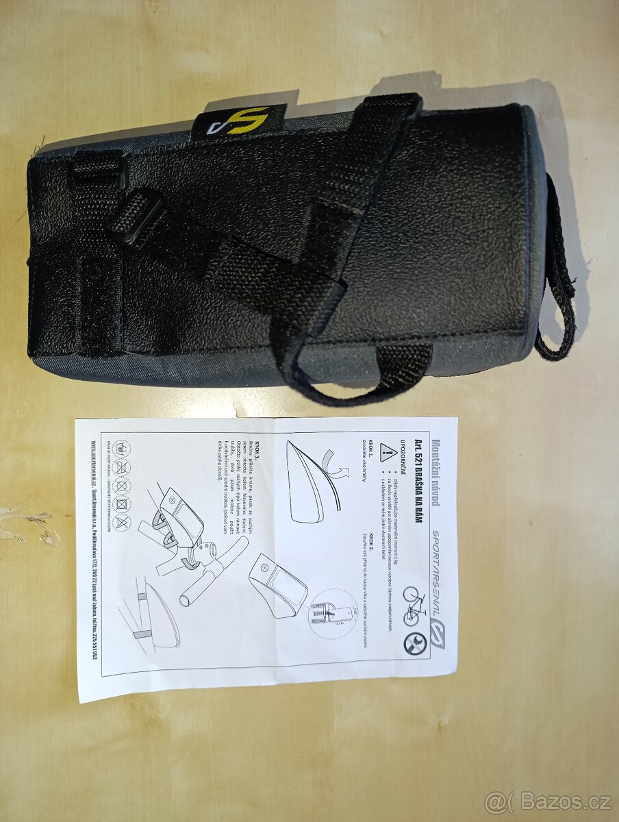 Brašná na rám kola zn Arsenal. - 2