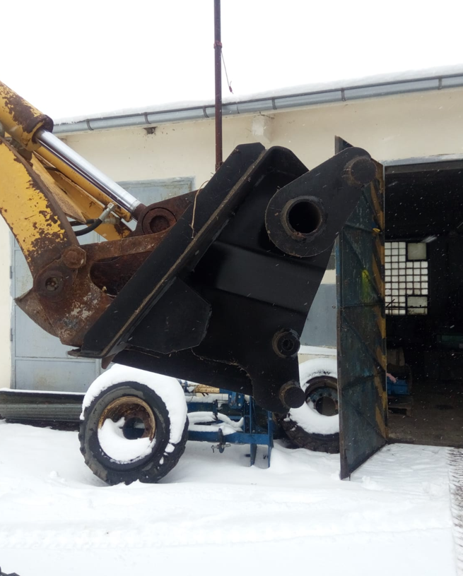 Adapter JCB, bobcat stroj pro EURO traktor, čelní nakladač - 2