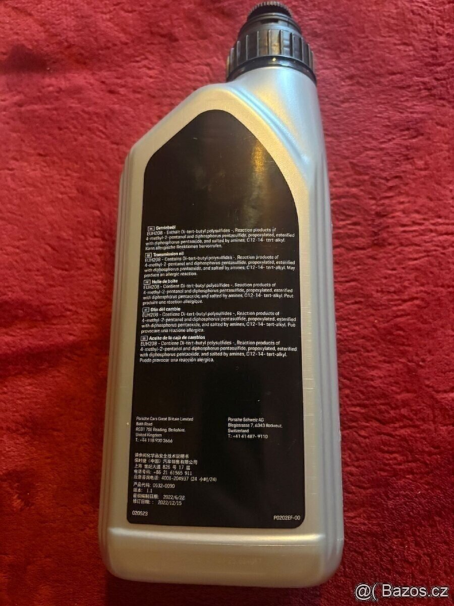 Originální olej Porsche 00004330504 - 2