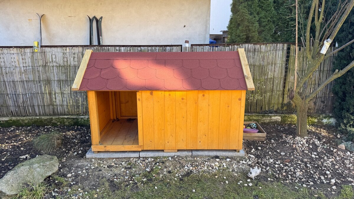 Zateplená psí bouda - 2