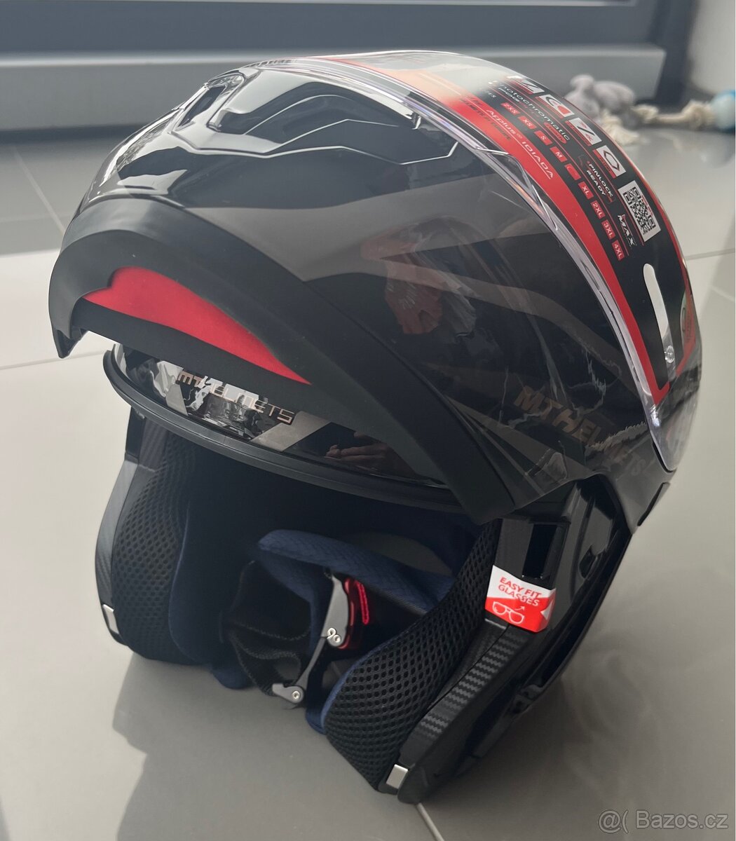 Helma na motorku MT HELMETS - překlopná (NOVÁ) - 2