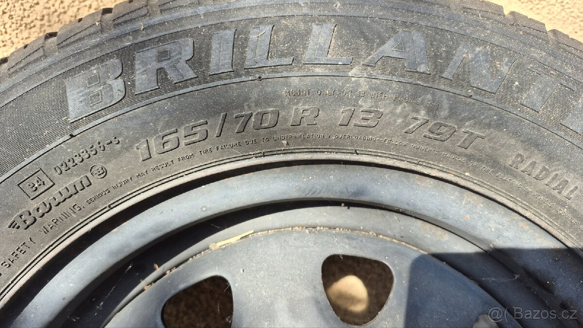 Sada pneu 165/70 R13 - 2