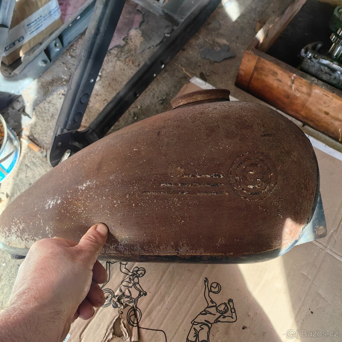 Cz 125 t nádrž - 2