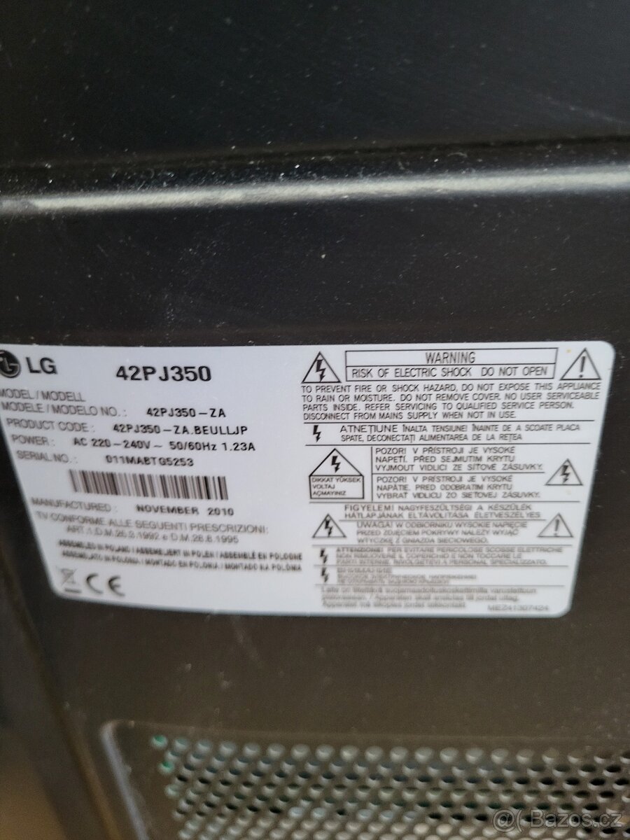 televize LG - 2
