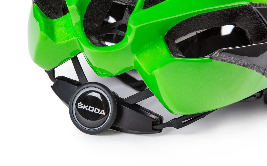 Cyklistická helma - Škoda - nová - 2